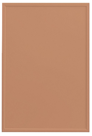 Shaker Slim cabinet door with a narrow frame, in Roja rPET